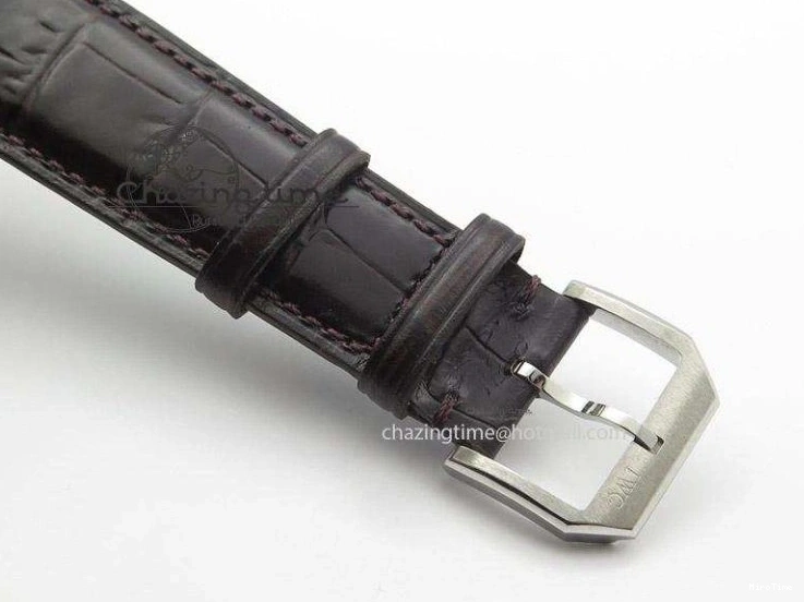 MIROTIME 0316 Affordable Ingeniuer St.Laurens SS Brown Dial MK 1:1 Best Edition On Black Leather Strap A 7365